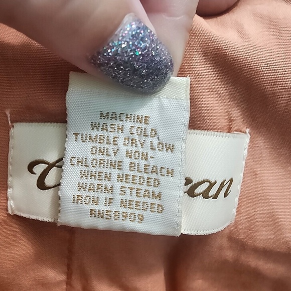 Caribbean 100% Linen Straight Leg Pants Women's 36x30 Casual Summer Lightweight - Picture 3 of 4